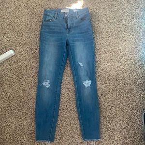 pacsun push up ankle jegging